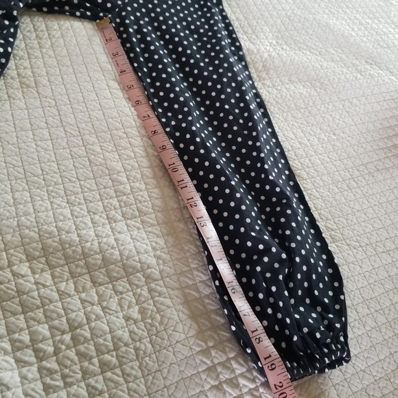 Lalibela | Ruffle Poplin Polka Dot Mini Dress - Picture 12 of 12